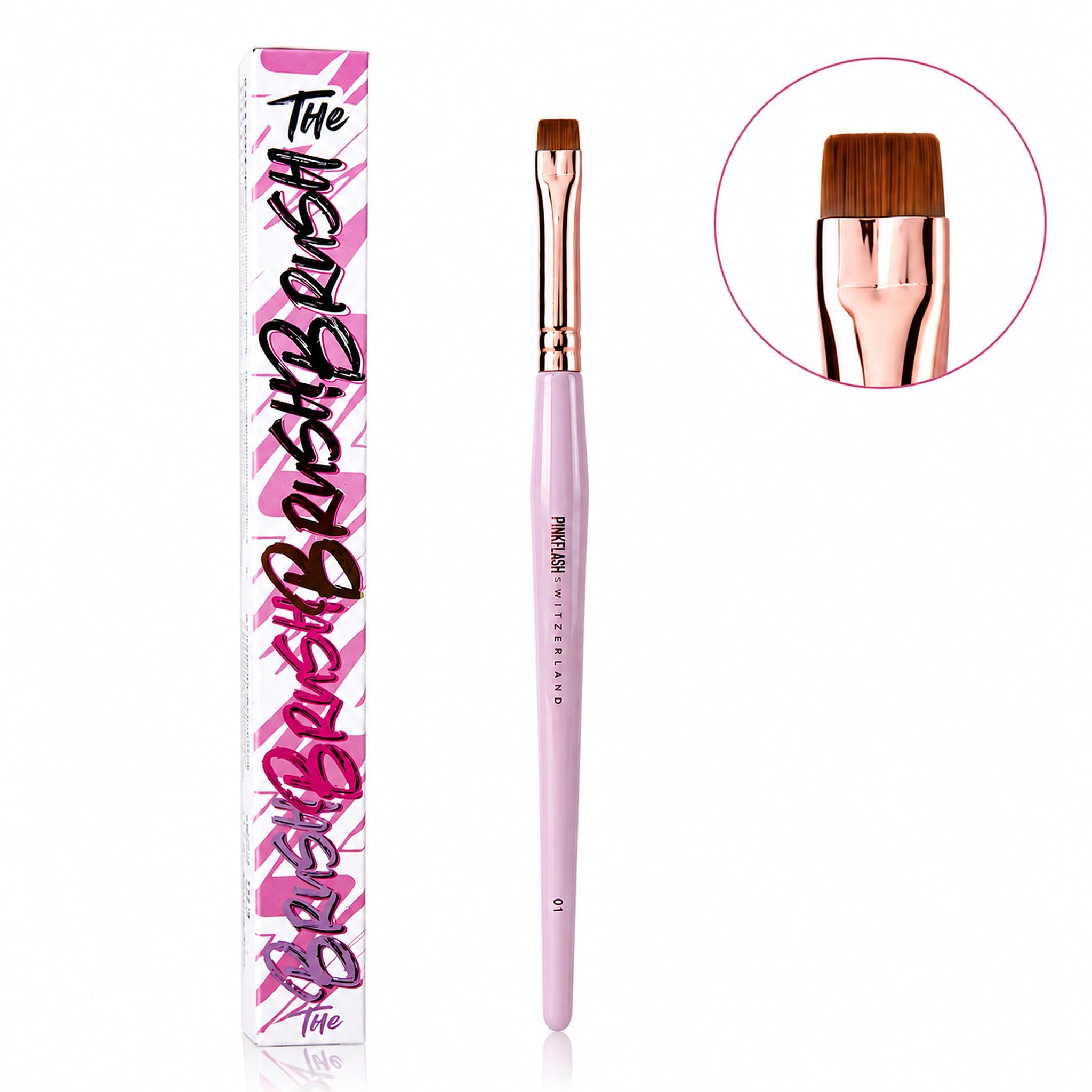 Pincel Fine Lines 01 - Pink Flash