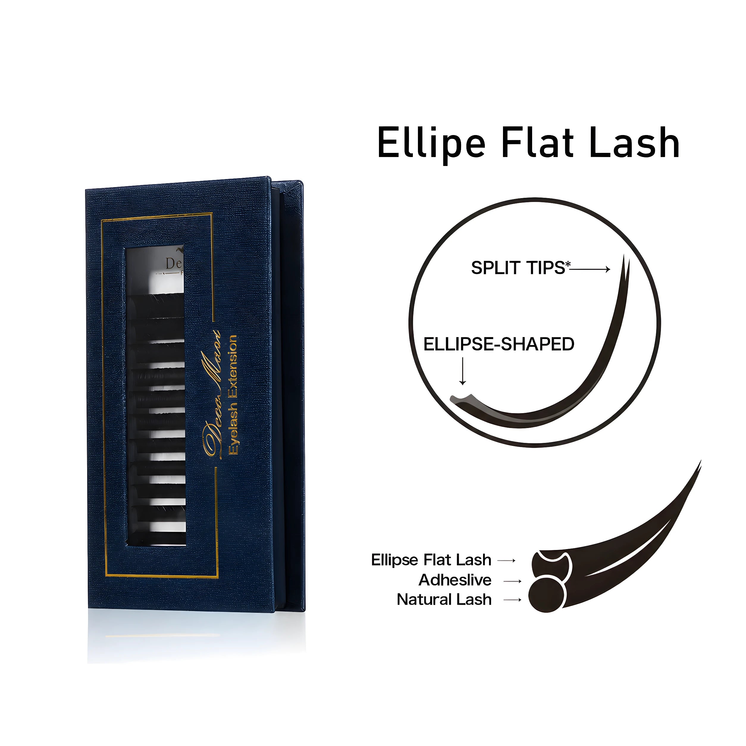 Decemars Ellipse Flat Black