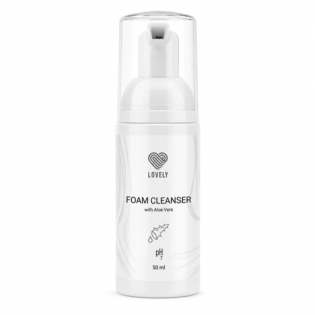 Espuma de Limpeza Aloe Vera Lovely 50 ml