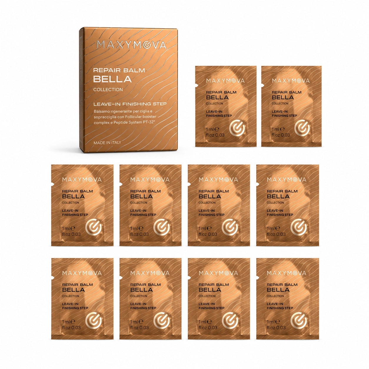 Passo 3 Repair Balm 10x1 ml Lash & Brow - Maxymova