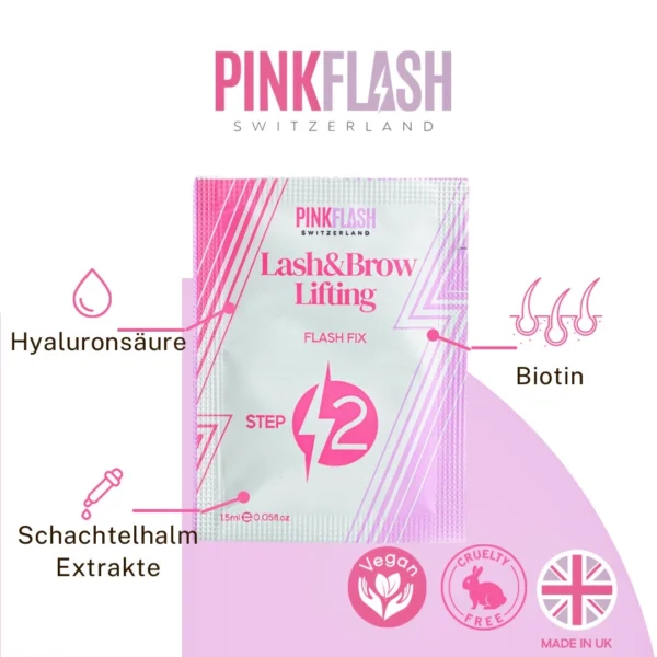 Passo 2 Neutralizante 10x1,5 ml Lash & Brow - Pink Lash - Image 6