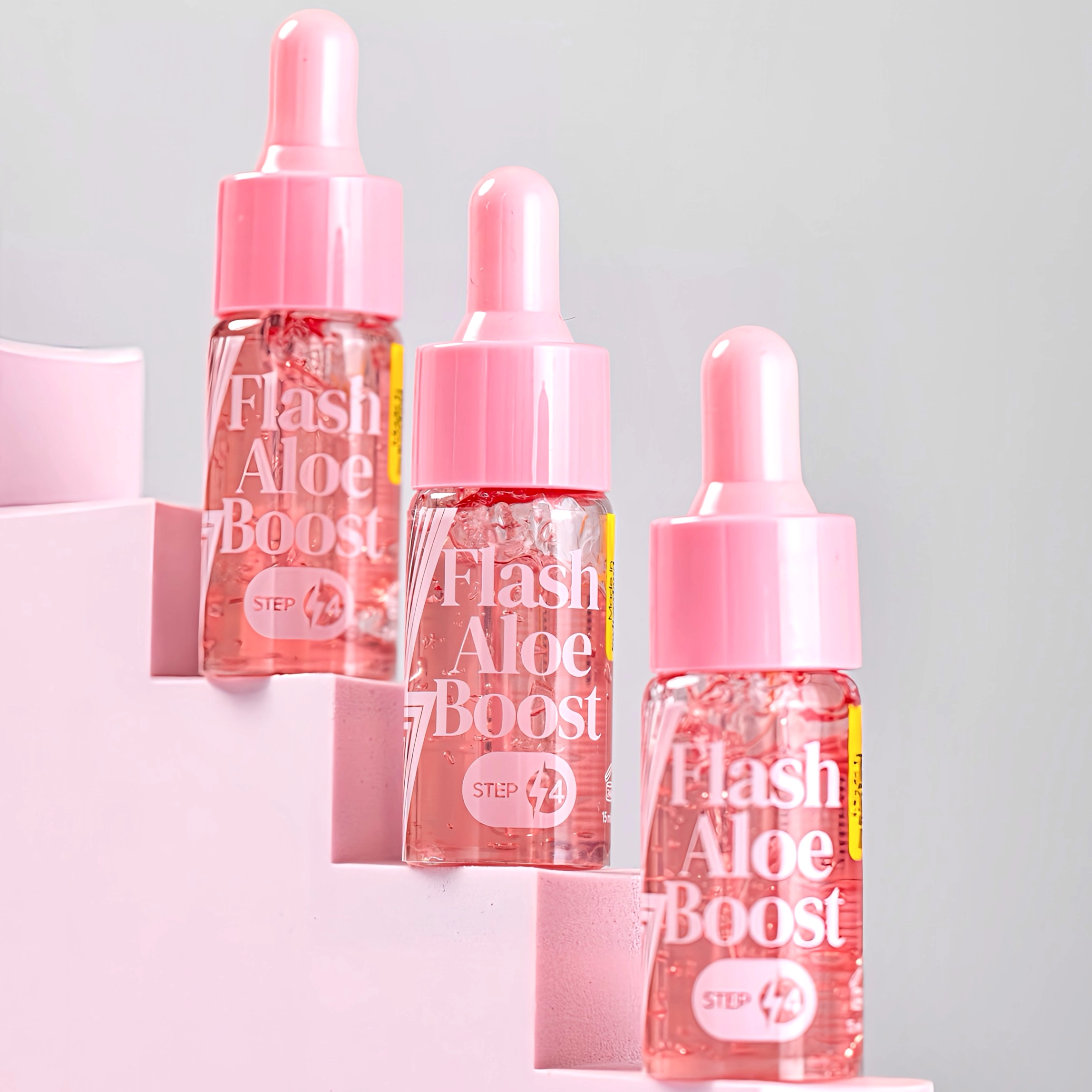 Passo 4 Aloe Boost 15 ml Lash & Brow - Pink Flash - Image 9