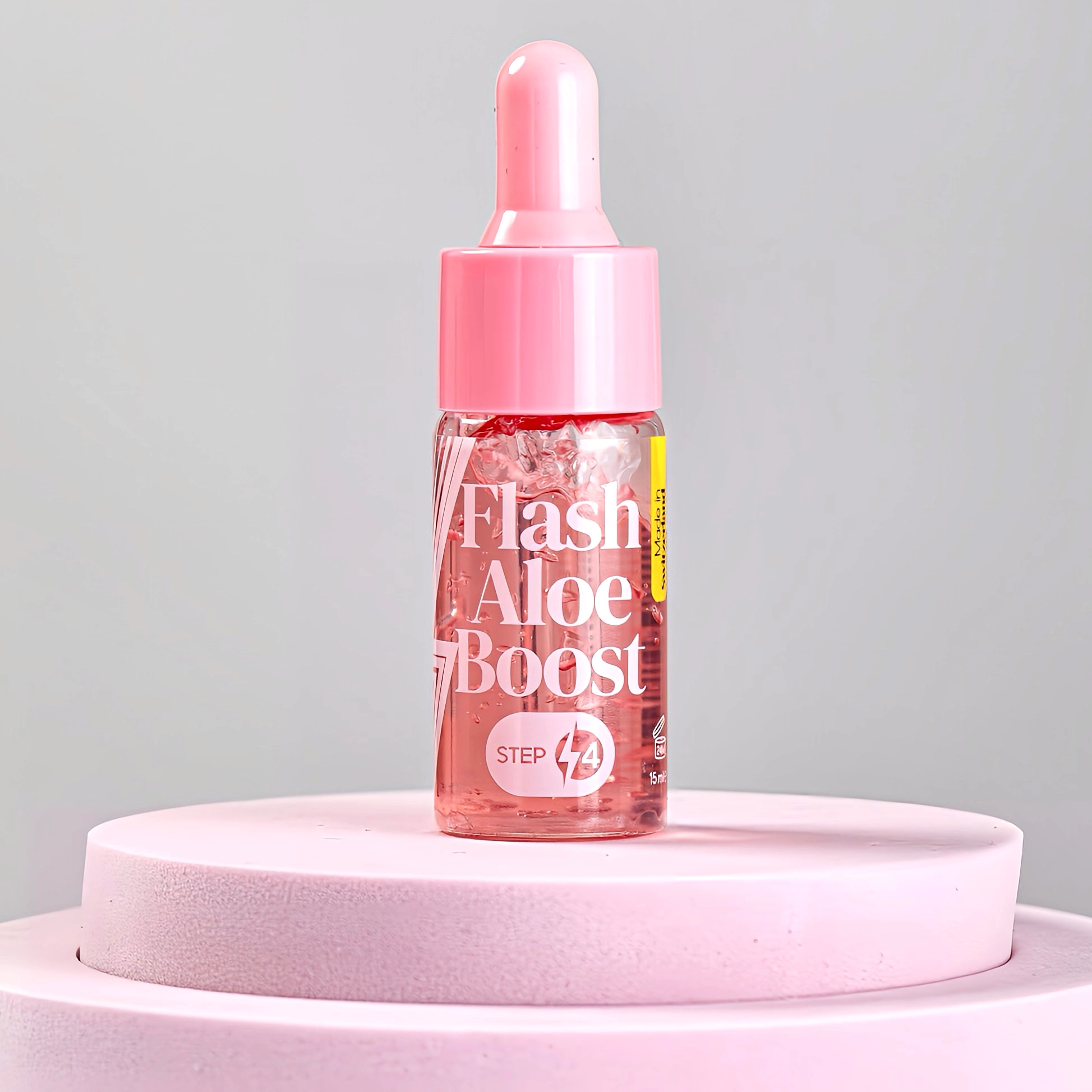 Passo 4 Aloe Boost 15 ml Lash & Brow - Pink Flash - Image 7