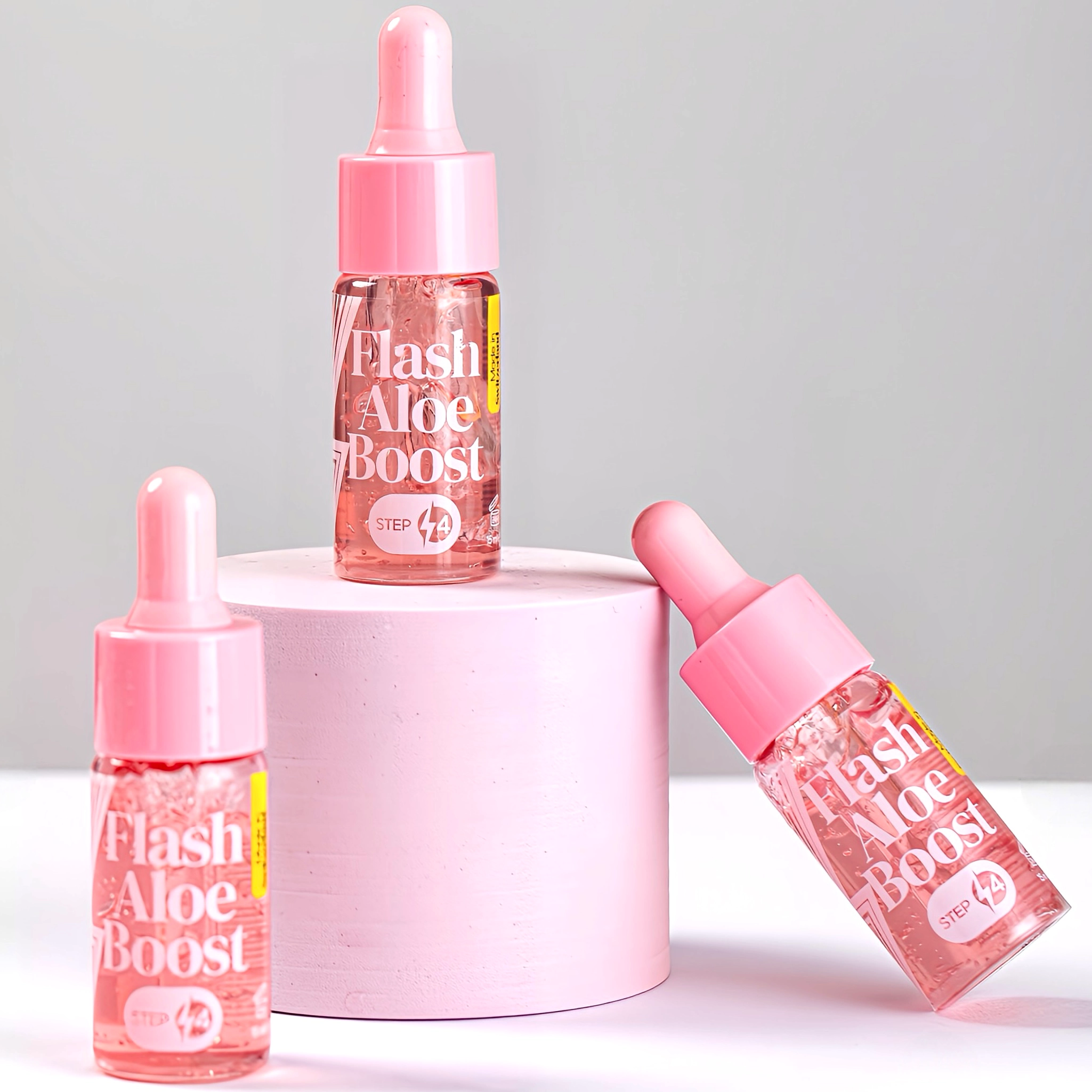 Passo 4 Aloe Boost 15 ml Lash & Brow - Pink Flash