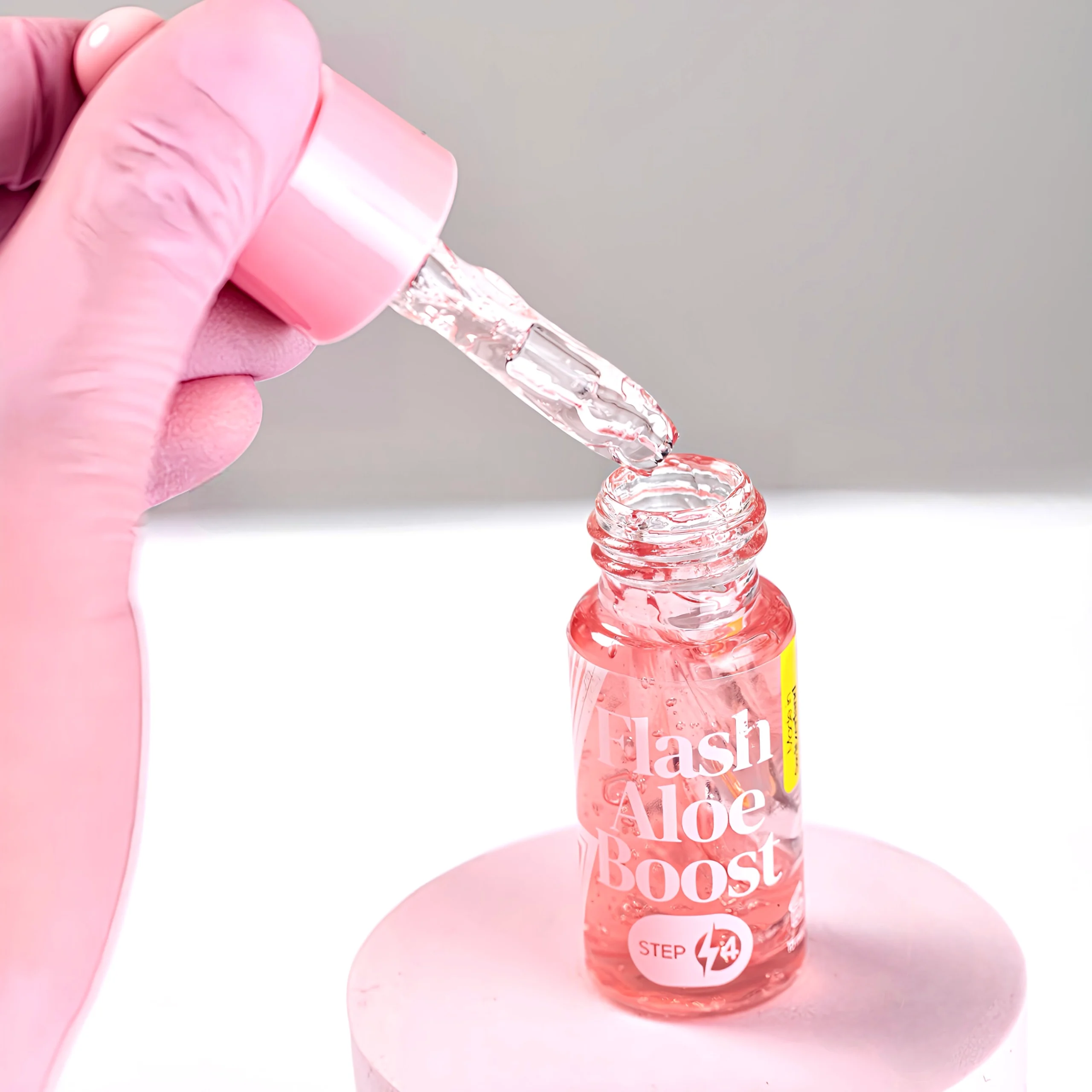 Passo 4 Aloe Boost 15 ml Lash & Brow - Pink Flash - Image 8