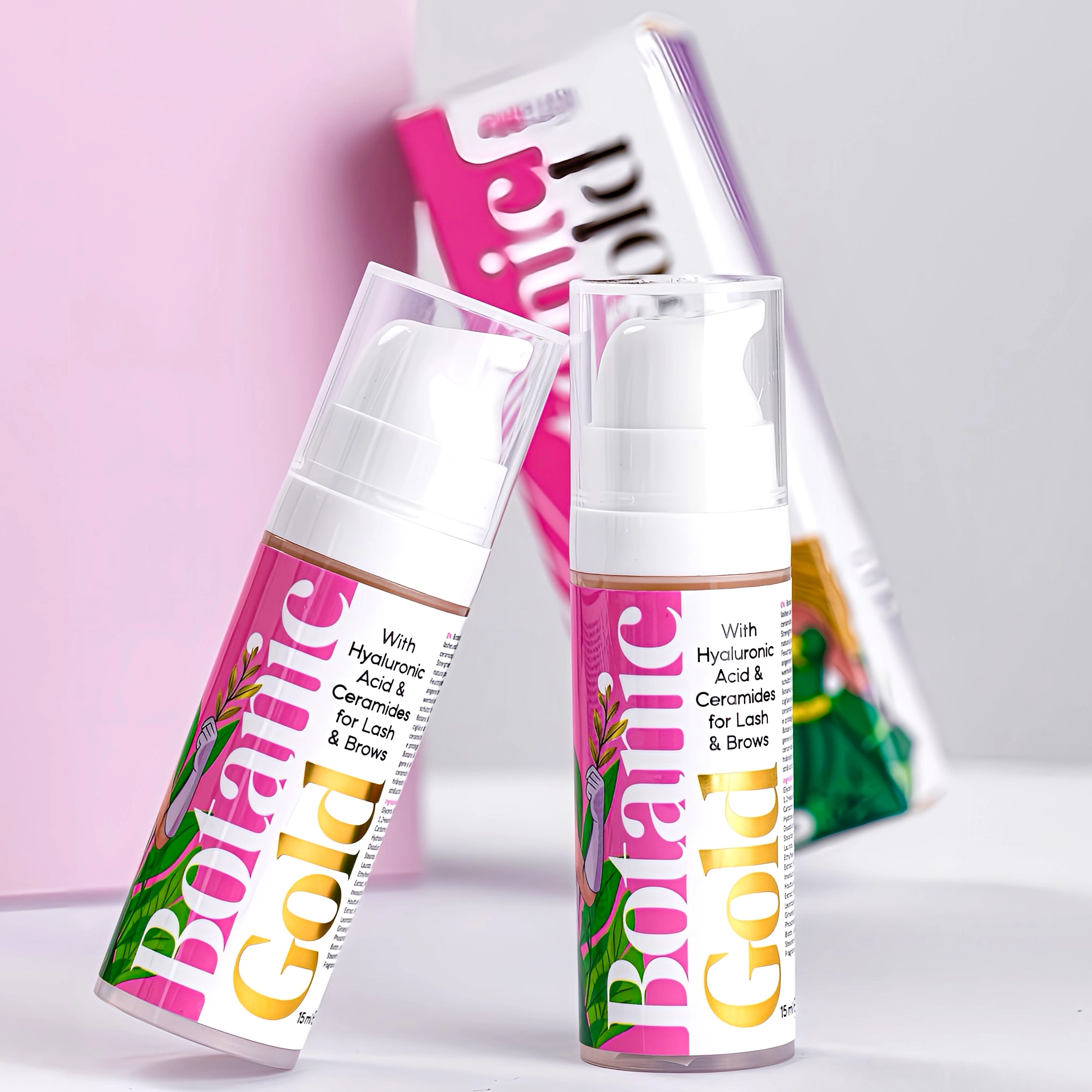 Sérum Botanic Gold 15 ml Lash & Brow - Pink Flash - Image 3