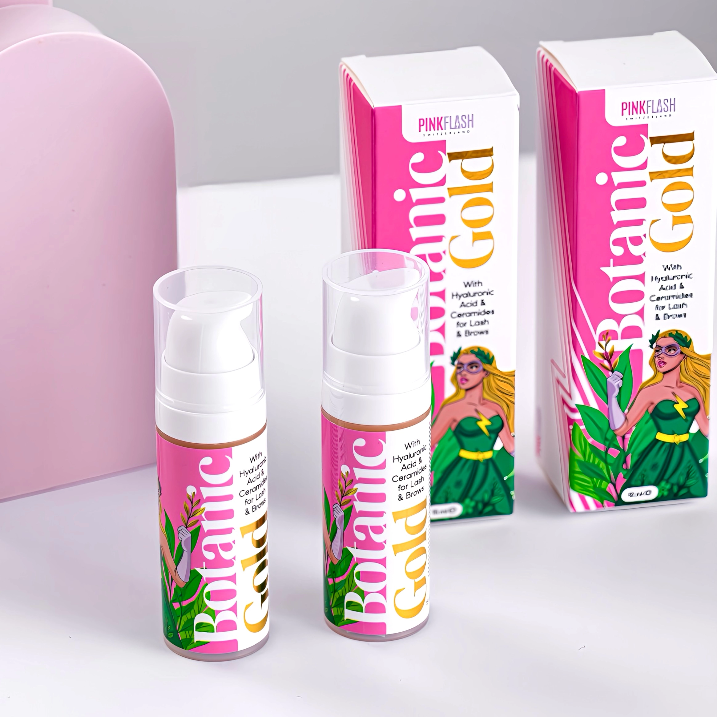 Sérum Botanic Gold 15 ml Lash & Brow - Pink Flash - Image 6