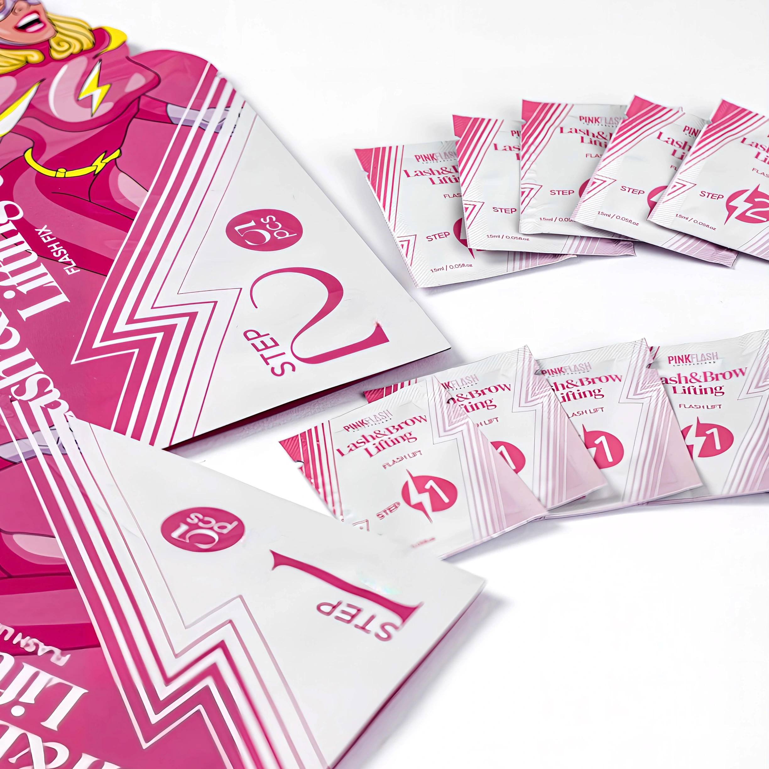 Passo 2 Neutralizante 5x1,5 ml Lash & Brow - Pink Lash - Image 6