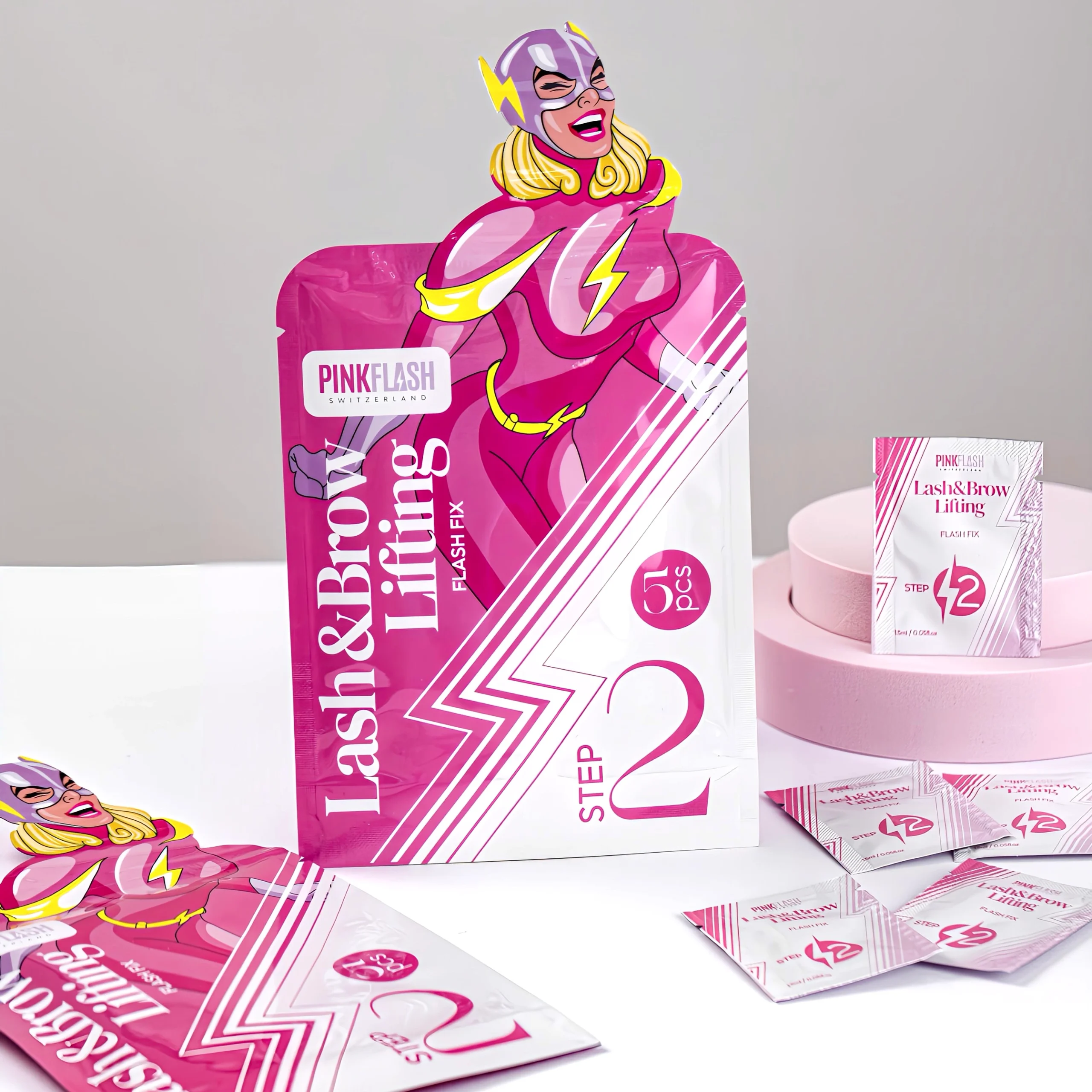 Passo 2 Neutralizante 5x1,5 ml Lash & Brow - Pink Lash - Image 2