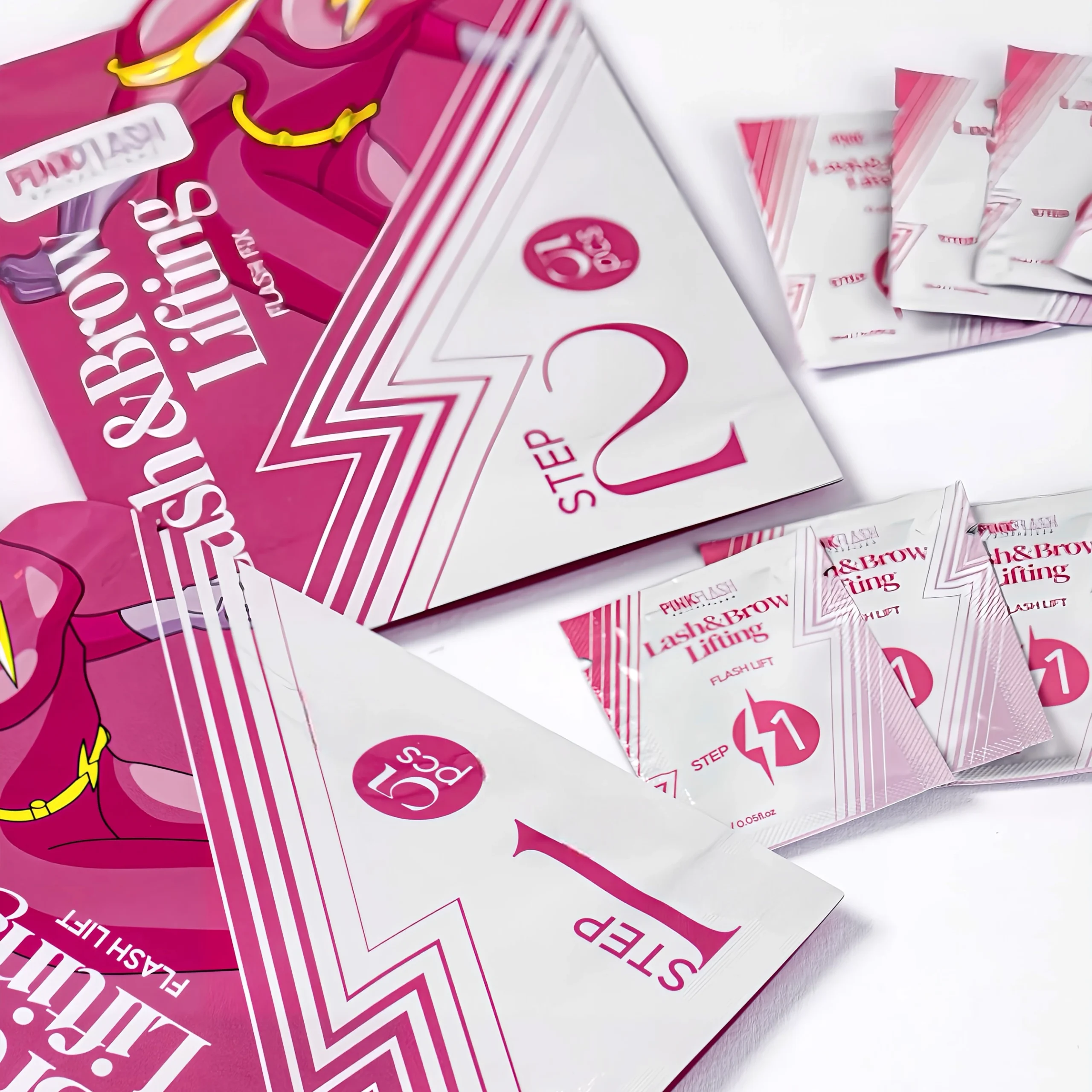 Passo 2 Neutralizante 5x1,5 ml Lash & Brow - Pink Lash - Image 3