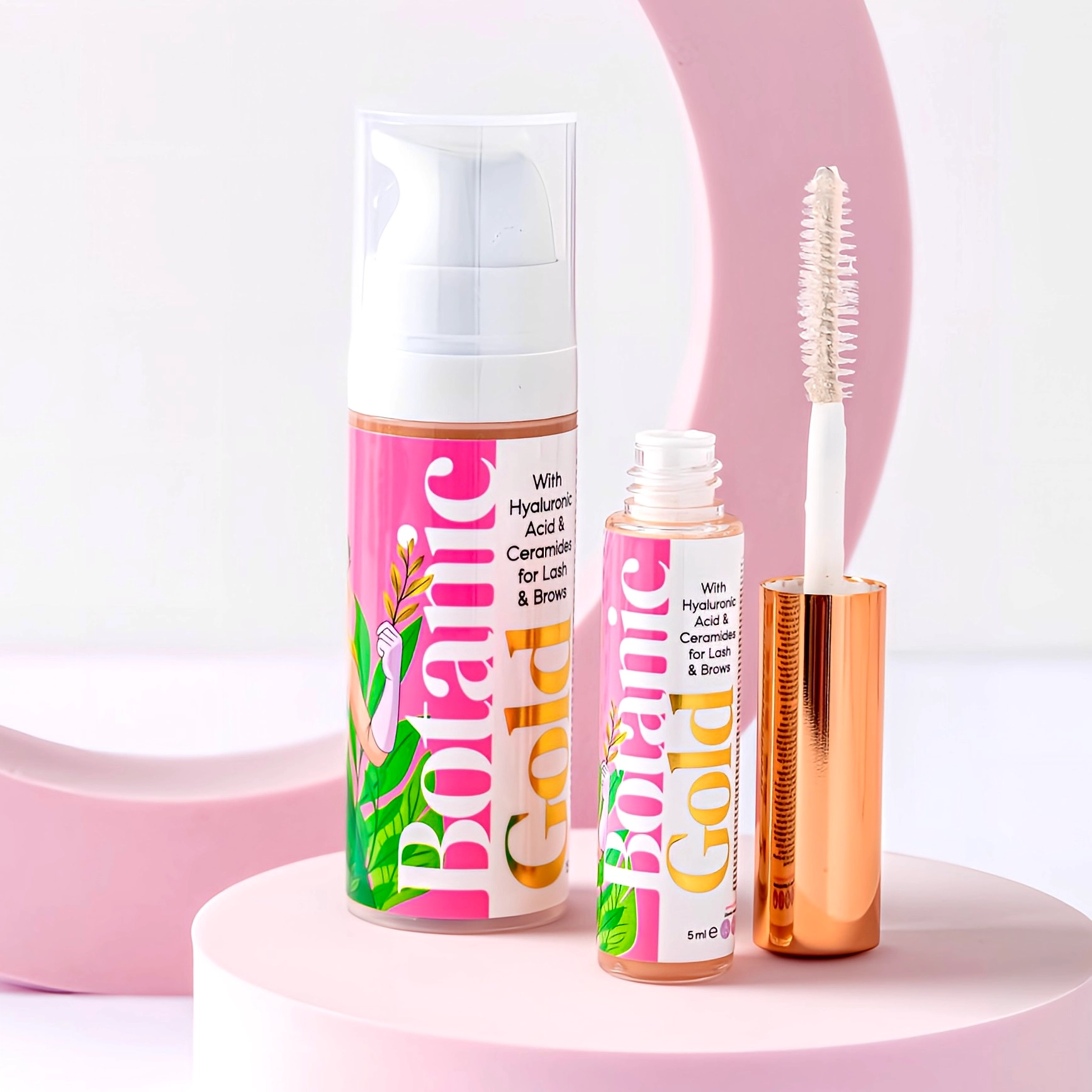 Sérum Botanic Gold 5 ml Lash & Brow - Pink Flash - Image 3
