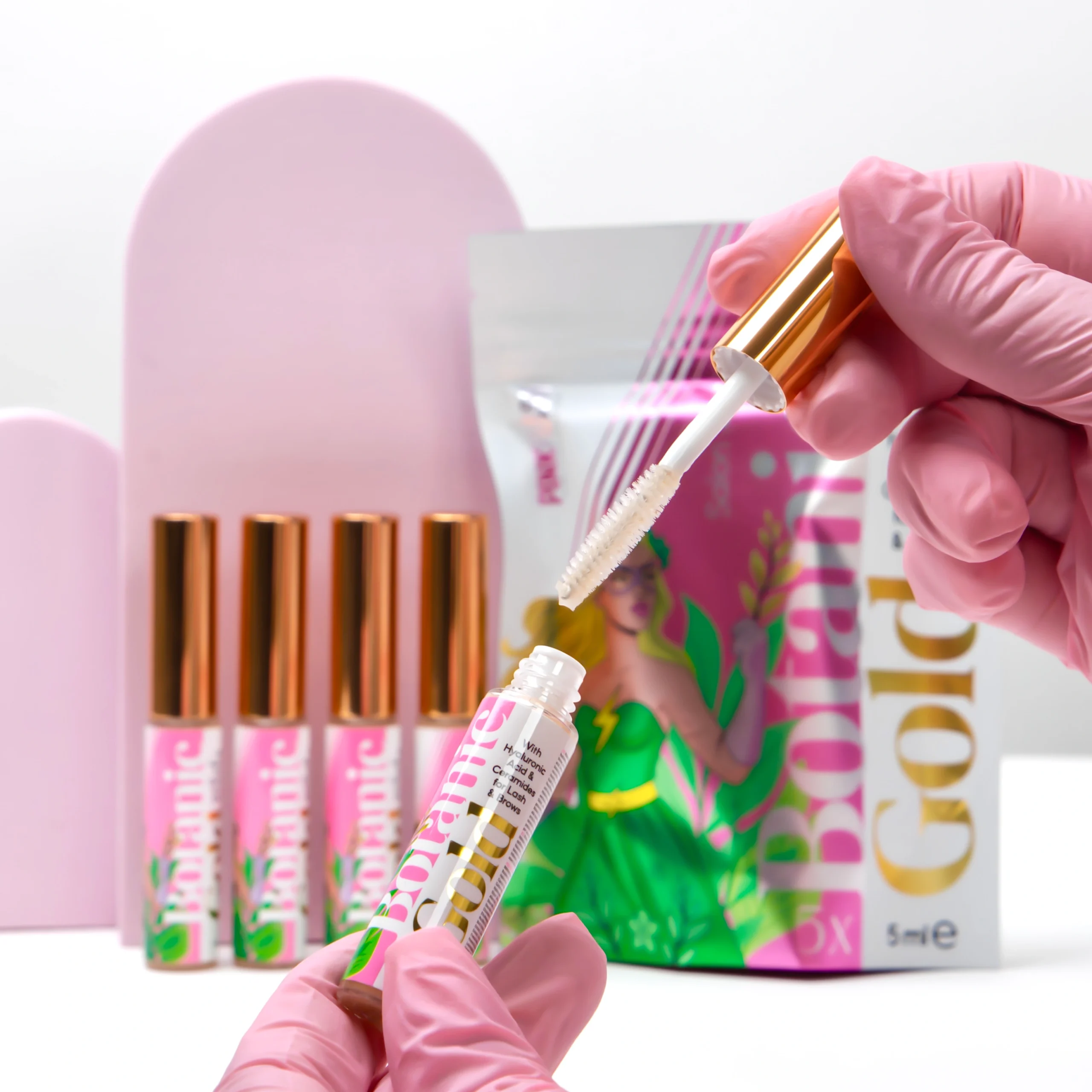 Pack 5 unidades - Sérum Botanic Gold 5 ml Lash & Brow - Pink Flash - Image 9