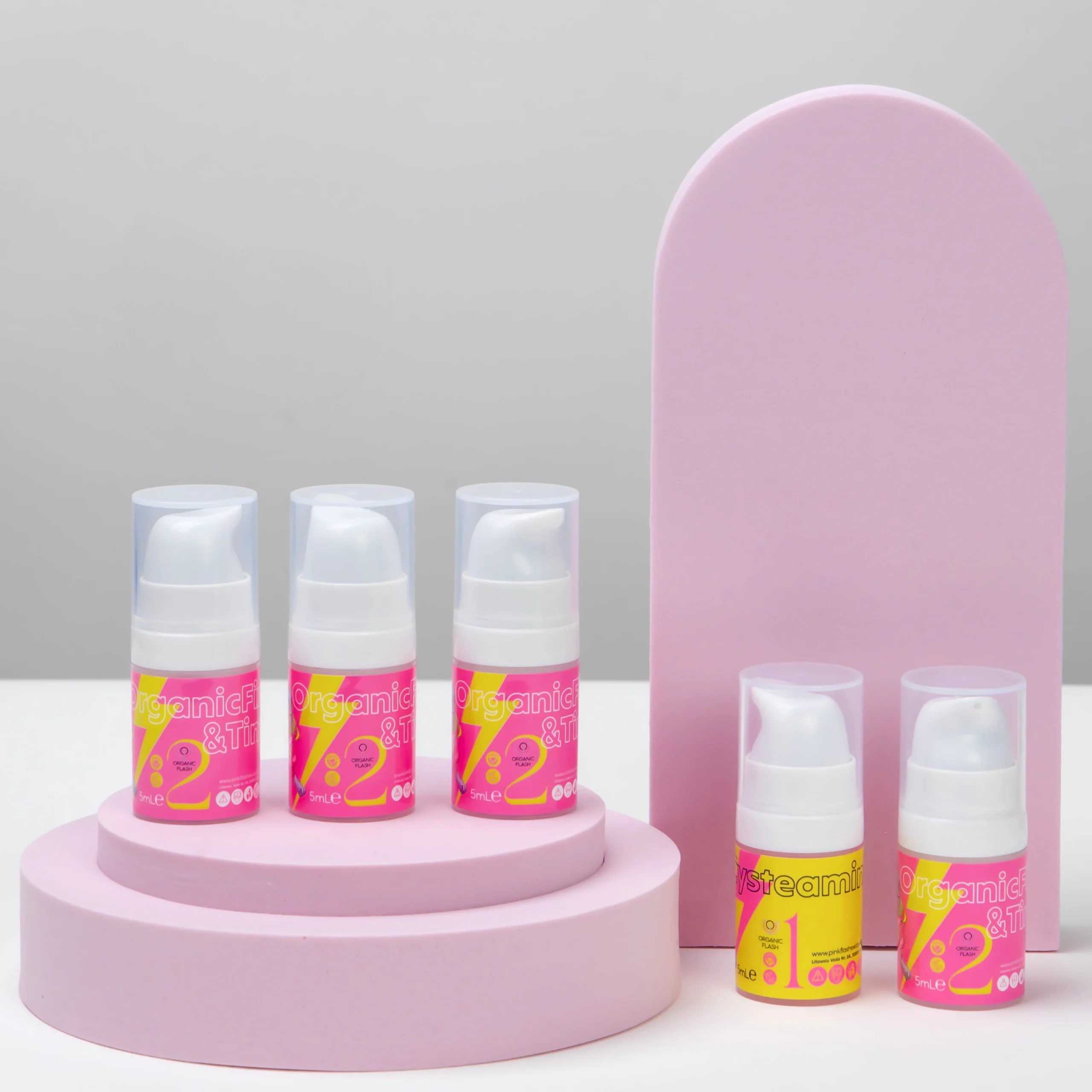 Passo 2 Lash Lifting Coreano & Brow Lamination 5 ml - Pink Flash - Image 3