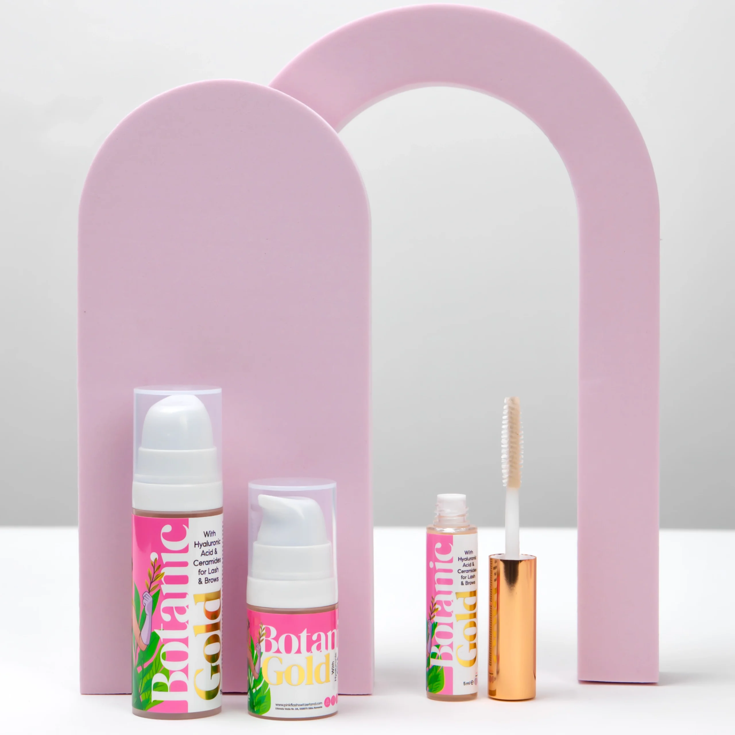 Sérum Botanic Gold 5 ml Lash & Brow - Pink Flash - Image 7
