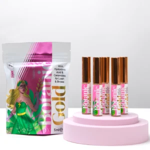 Pack 5 unidades - Sérum Botanic Gold 5 ml Lash & Brow - Pink Flash